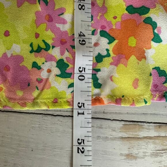 AFRM Jamie Open Back Midi Floral Dress Size Small - Picture 9 of 10